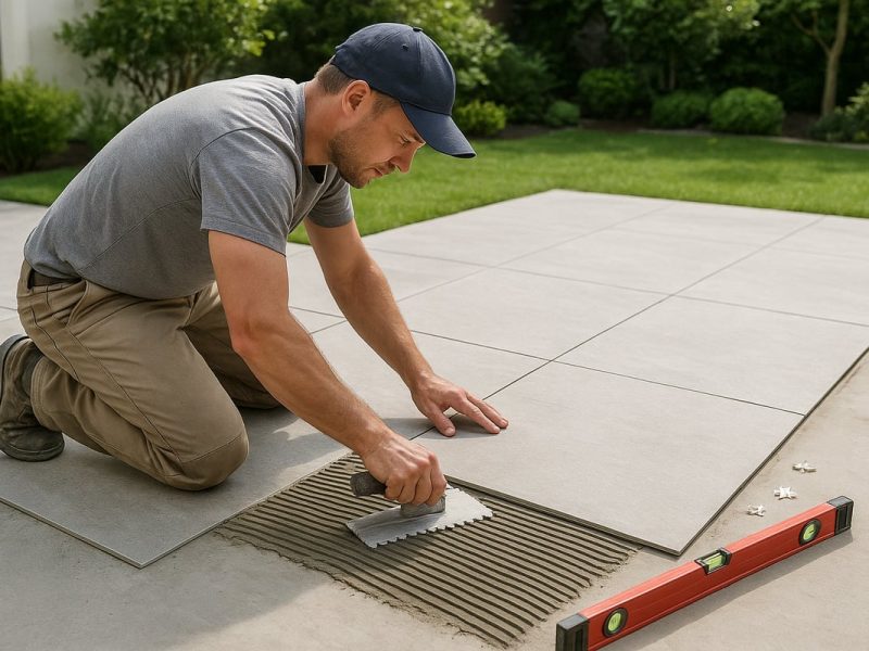 Outdoor Tile Installation Services